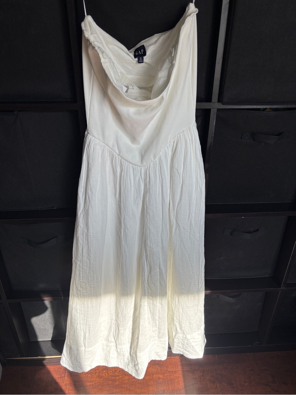 GAP White\Cream Cowl Neck Maxi Dress NWT